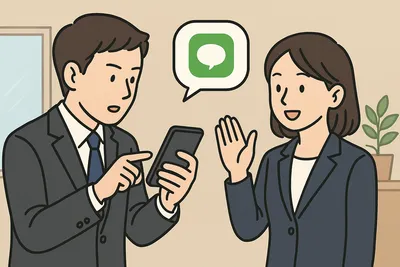 ビジネスで「ラインで失礼します」は使っていい？すぐ使える例文と使い分けは？