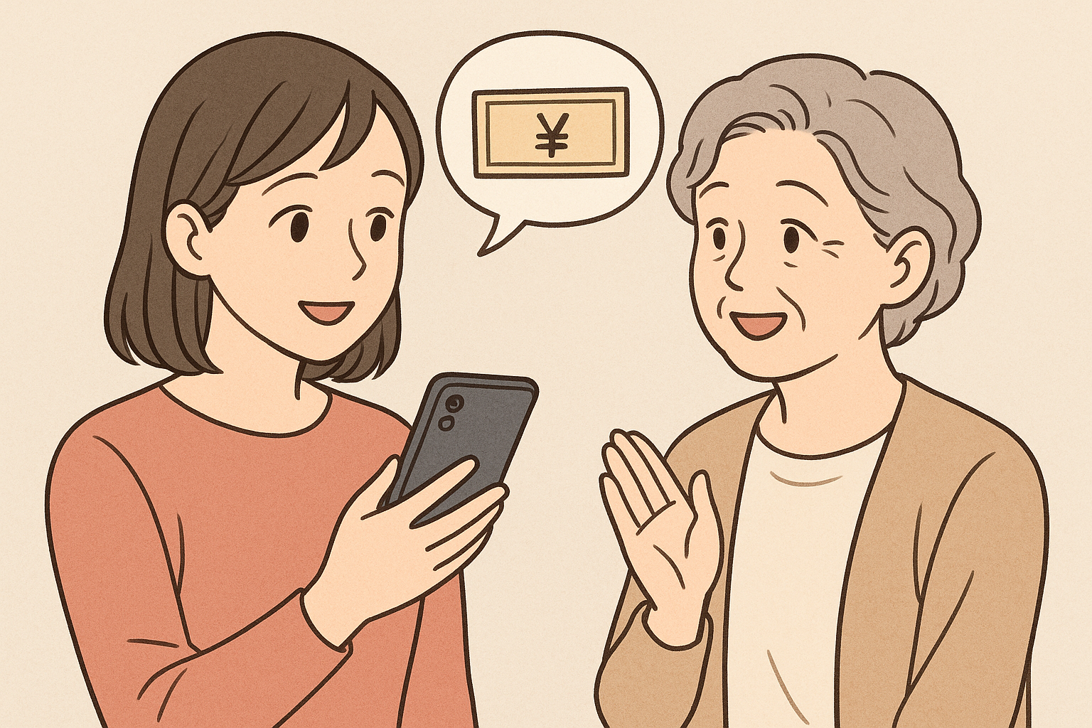 義母へのお金のお礼LINE例文は失礼にならない？すぐ使える文とマナー集