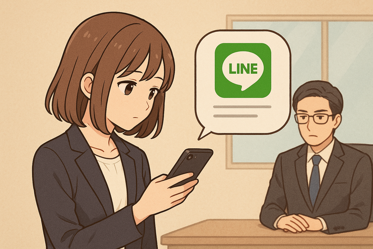 仕事辞めるLINE例文を上司に送るなら？失礼になりにくい書き方とコピペ文面集