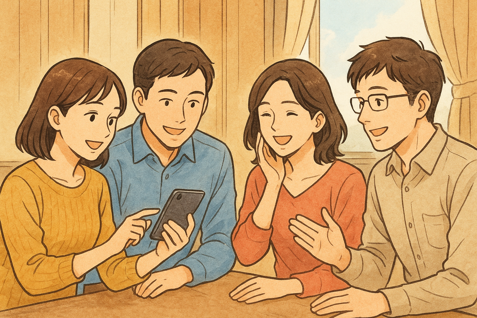 同窓会の案内LINE例文（カジュアル編）｜そのまま使える文面と失礼になりにくいコツ