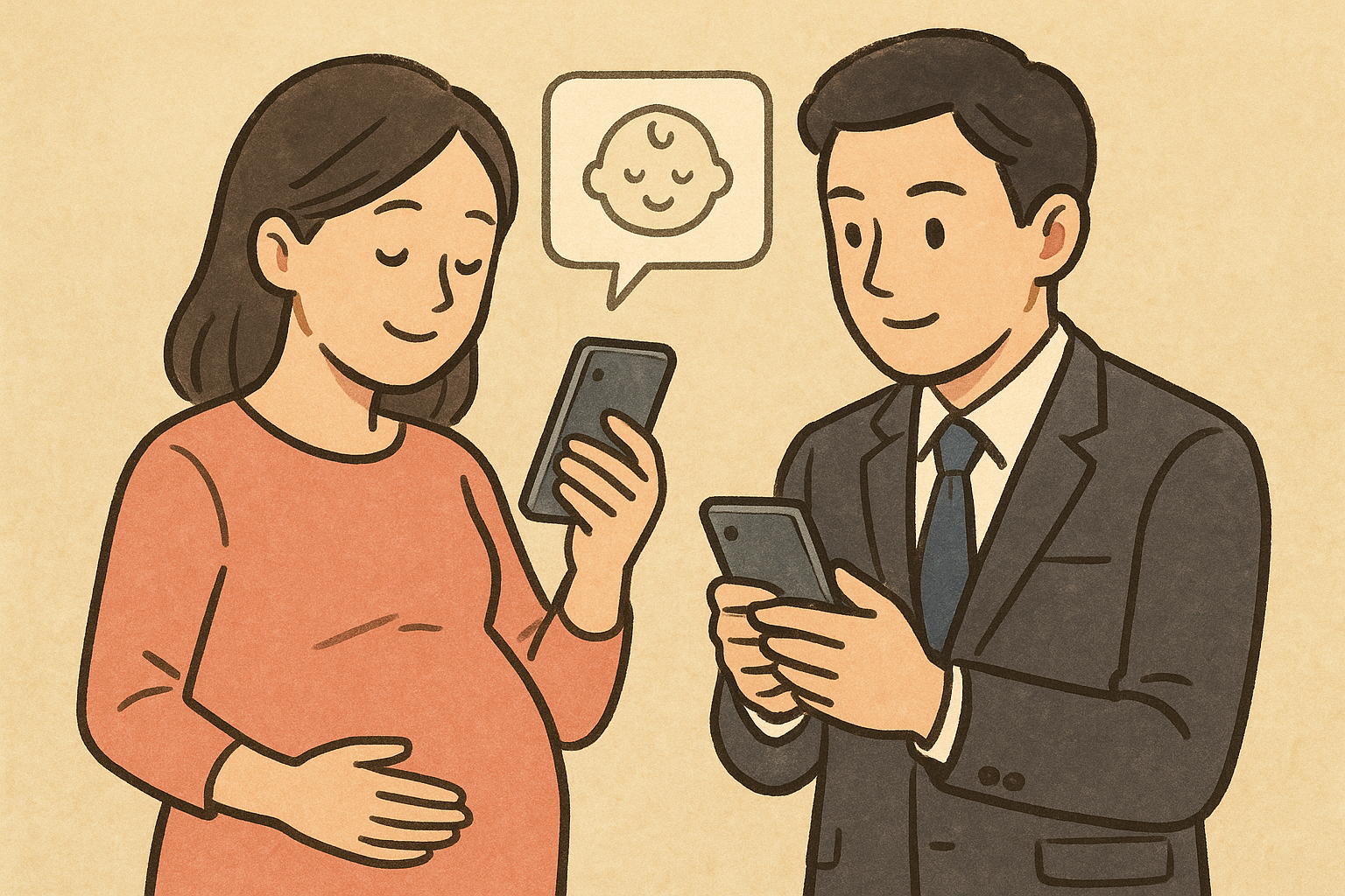 妊娠報告LINE例文（職場の上司向け）｜失礼になりにくい書き方と相手別テンプレ