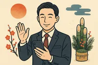 年始の挨拶LINE例文｜上司に丁寧に送れる文面集（基本・返信・短文）