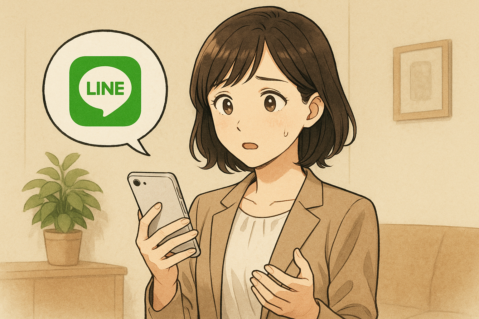 予約キャンセルのLINE例文（当日）｜失礼になりにくいお詫び文と使い分け