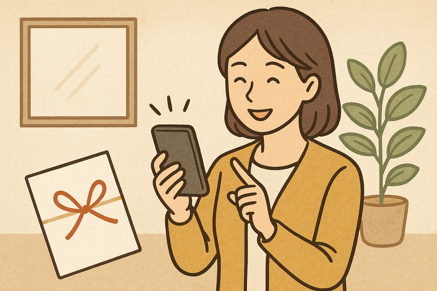 お中元のお礼をLINEで送る例文集｜失礼になりにくい短文と使い分け