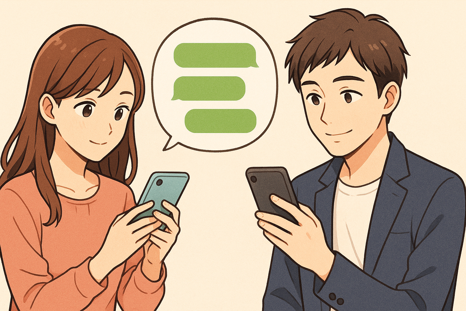 初デート後のLINE例文集|当日のお礼から次につなげる使い分け早見表