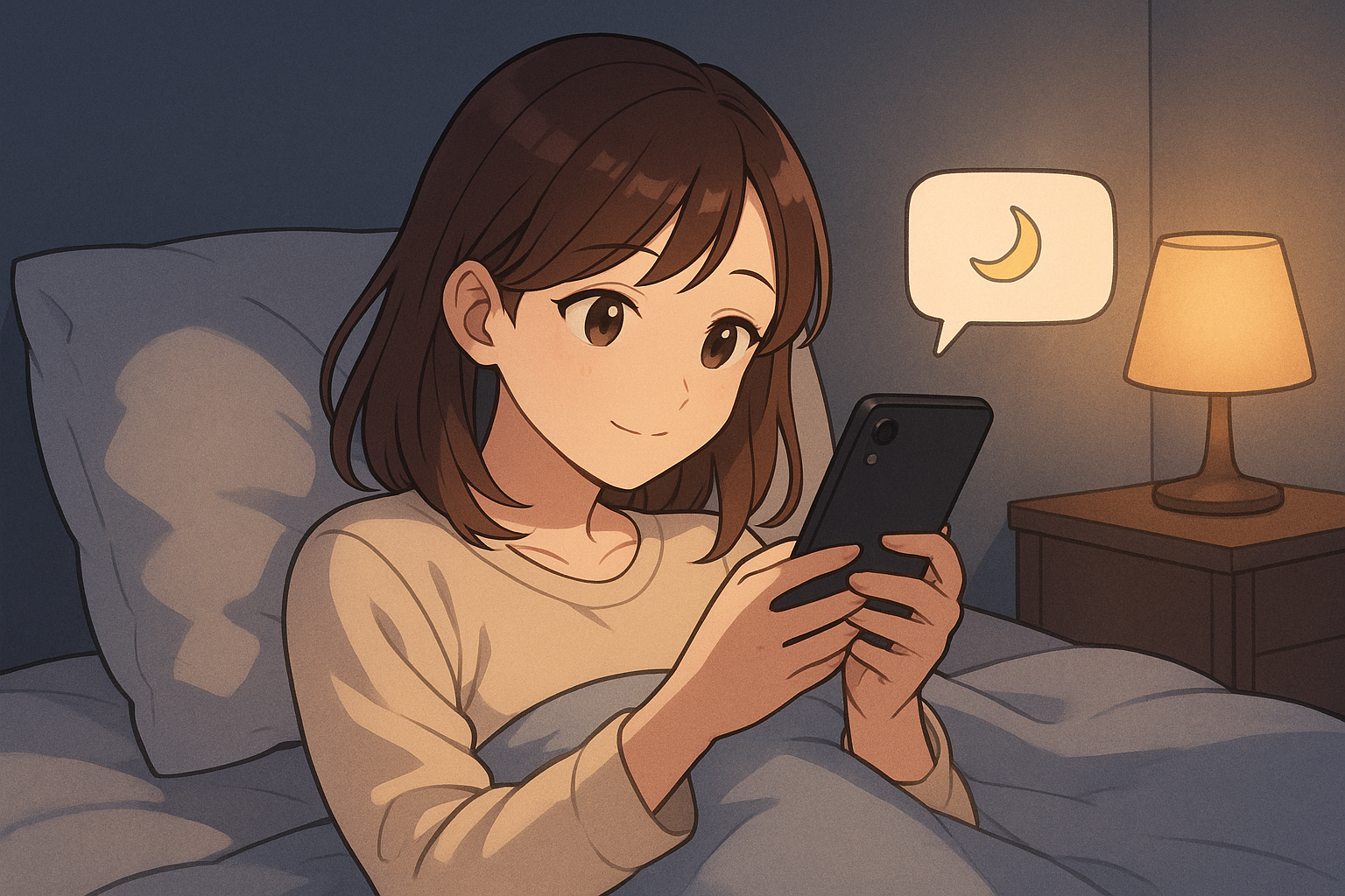 付き合う前のおやすみLINE例文集｜失礼になりにくい返し方と相手別の使い分け