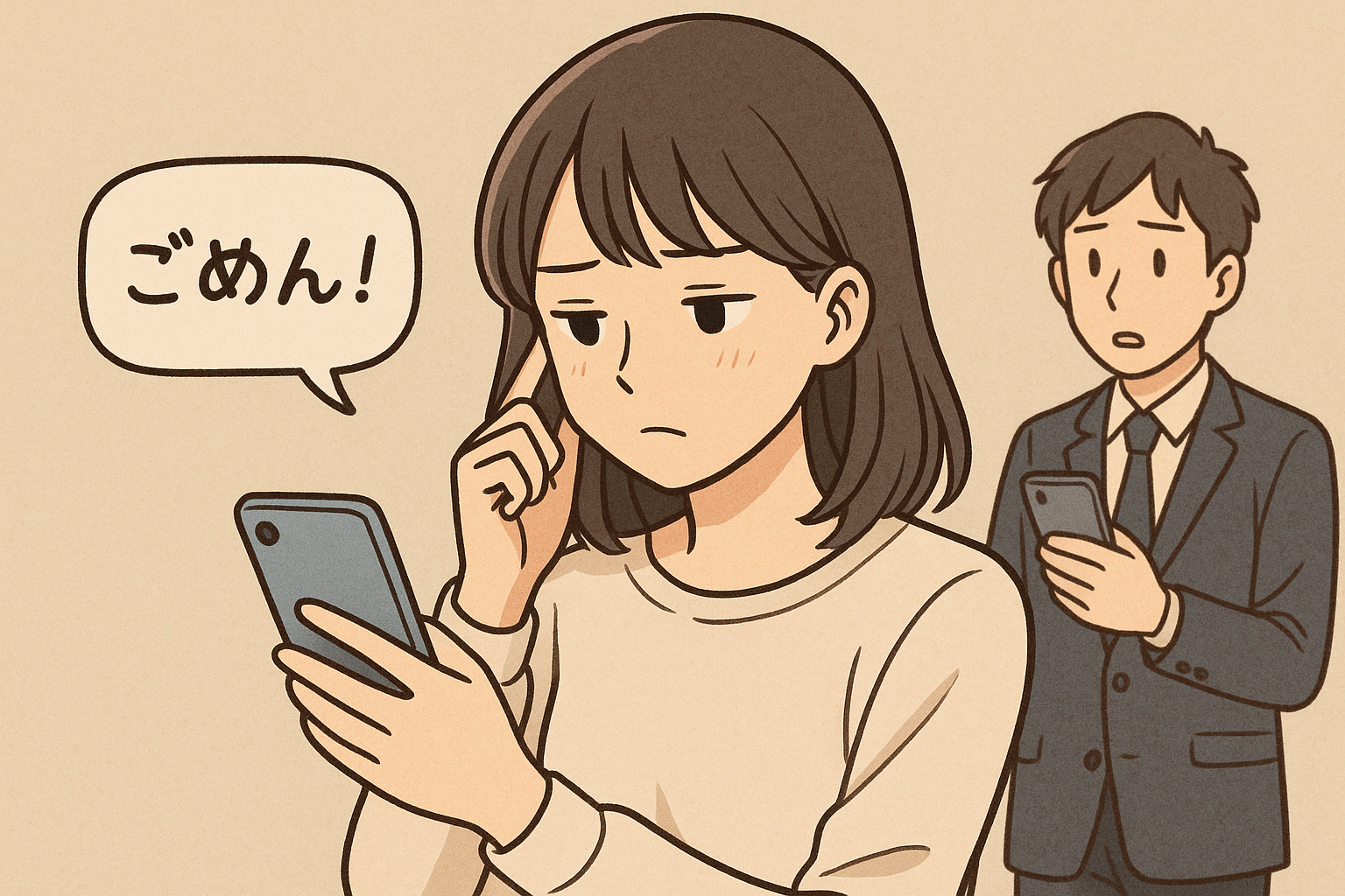 ドタキャンのLINE返事例文まとめ｜失礼になりにくい相手別の返し方と使い分け