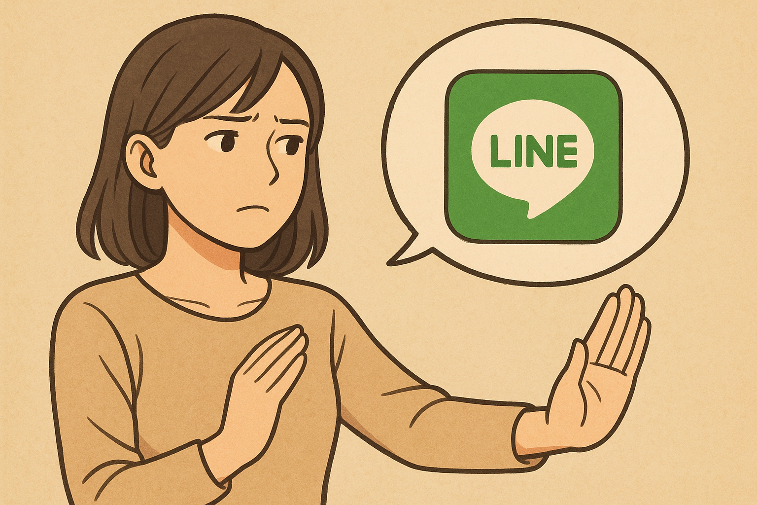 LINEを教えたくないときの断り方｜知恵袋でも多い悩みに効く例文と使い分け