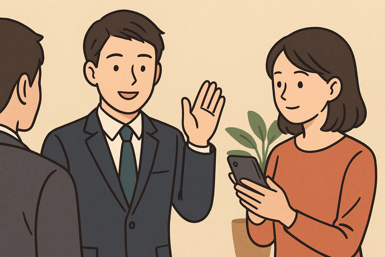 退職挨拶LINEの返信例文まとめ｜失礼になりにくい相手別の返し方と使い分け