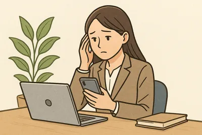 仕事を休むLINE例文（前日・体調不良）｜失礼になりにくい短文〜丁寧文の使い分け