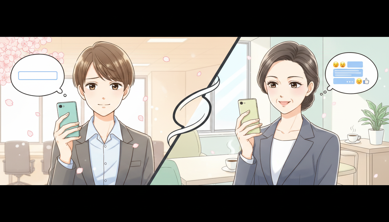 先輩へのLINE、シチュエーション別例文集