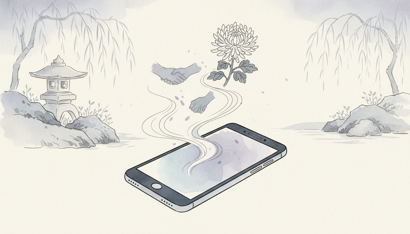 そのまま使えるお悔やみLINEの短文例文