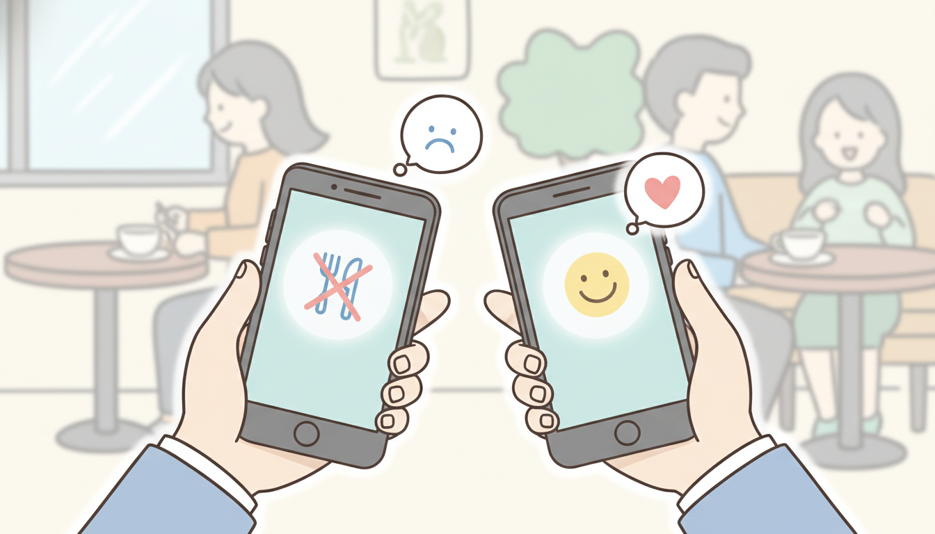 LINEでご飯の誘いをやわらかく断る具体例