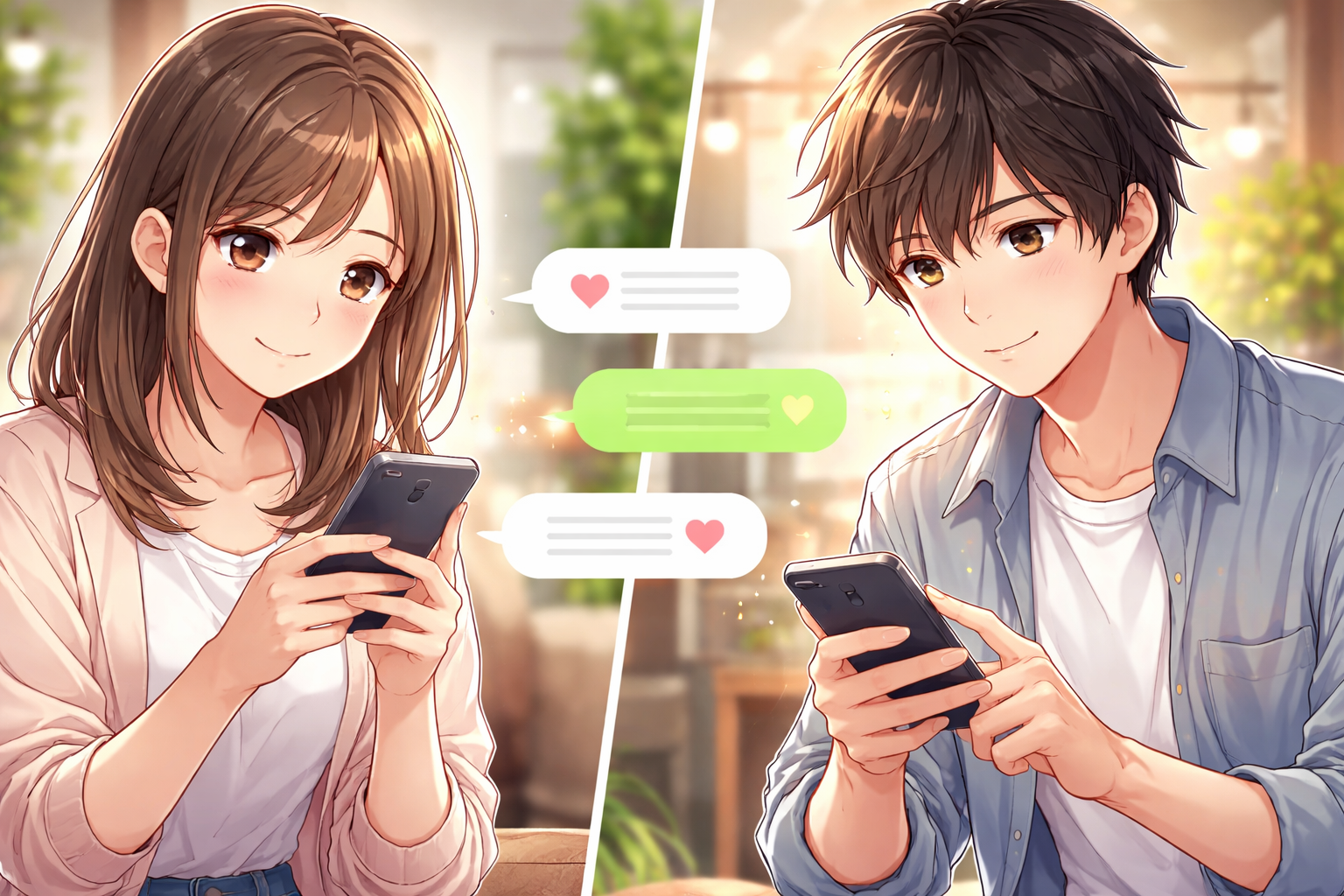 好きな人とのライン最初のやりとり例文は不自然じゃない形で作れます